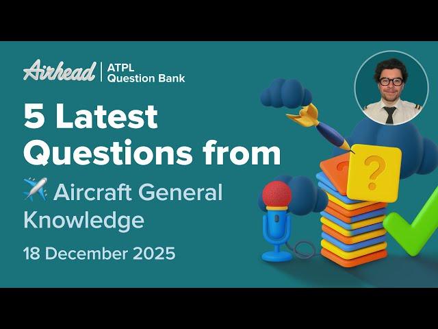  5 Latest ATPL AGK Exam Questions Solved | Flight Controls