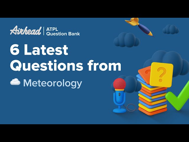 6 Latest Questions from Meteorology