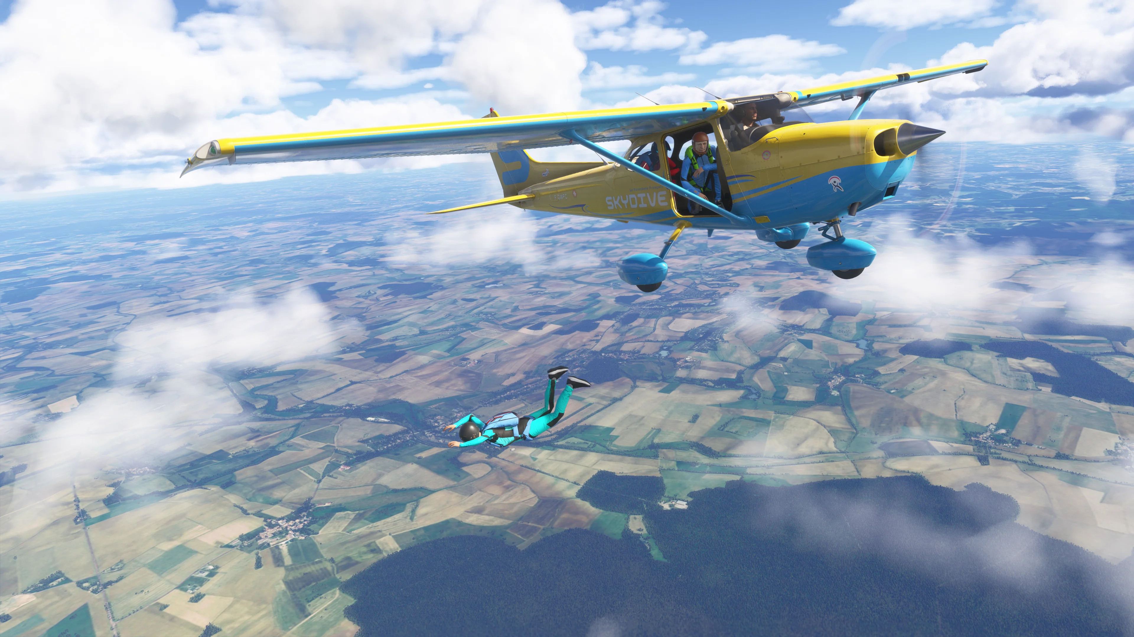 Cessna 172 Skydiving