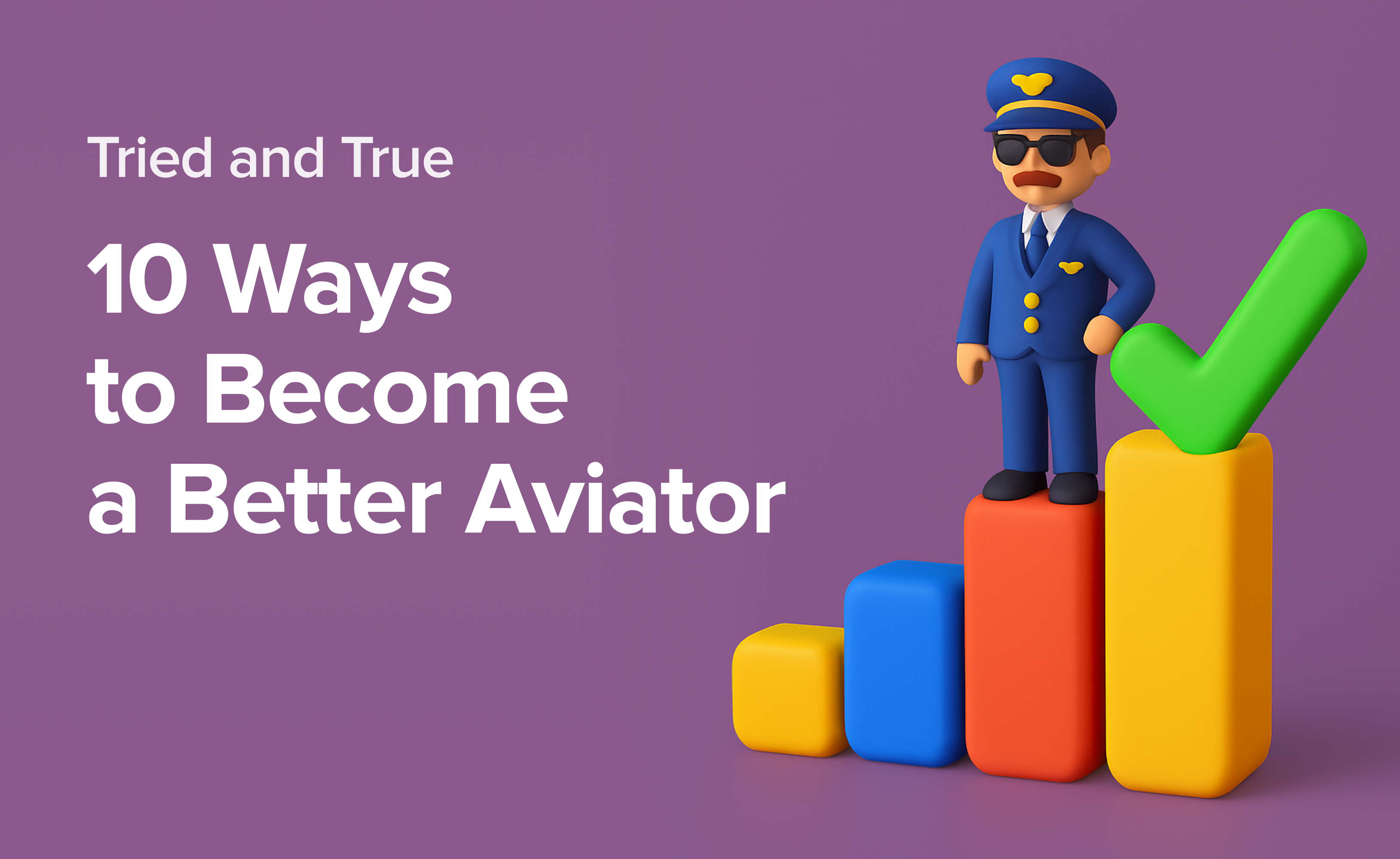 Cover 10 Ways to Become Better Aviator