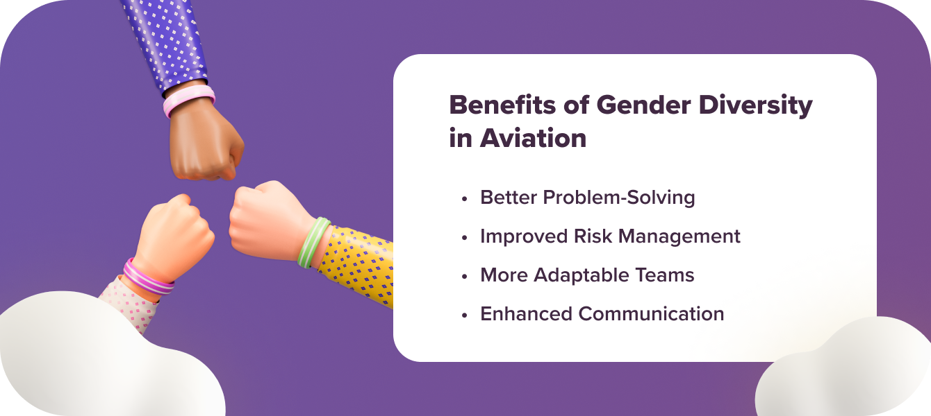 Benefits of Gender Diversity in Aviation