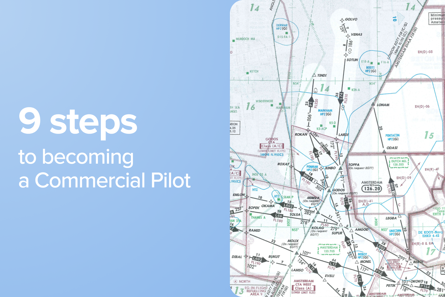 9 key steps to become a Commercial Pilot