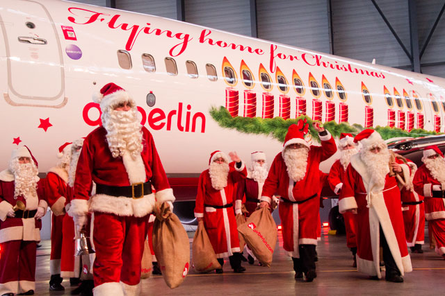 Airberlin Christmas Candles