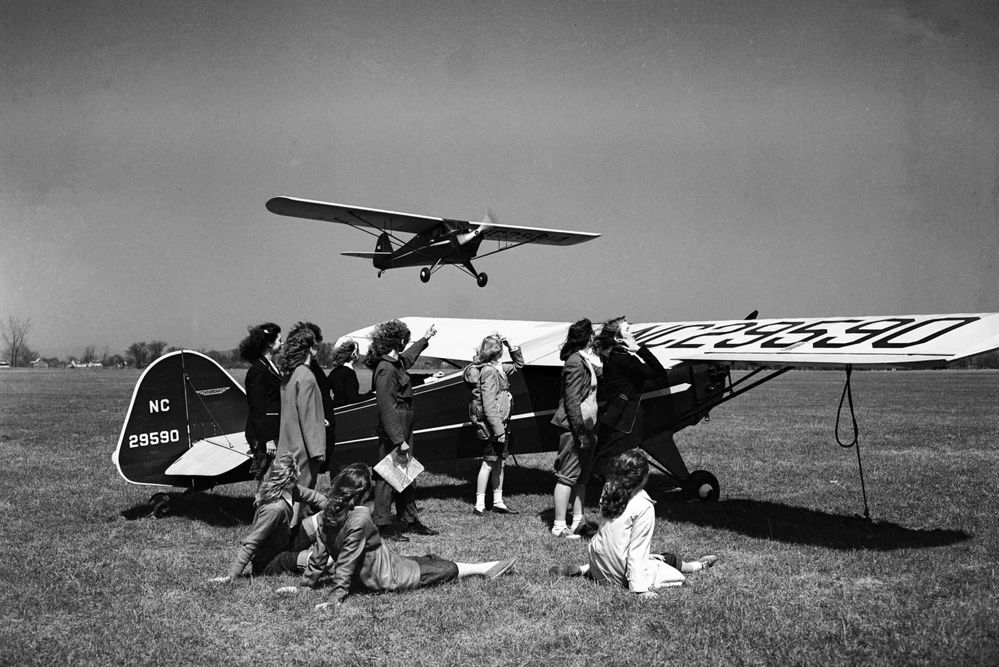 women of the Smith College Flying Club founded in 1934