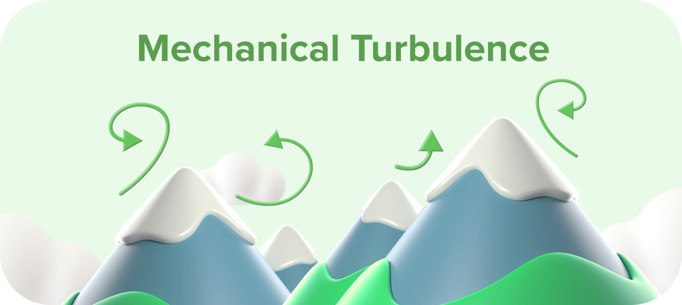 Mechanical turbulence
