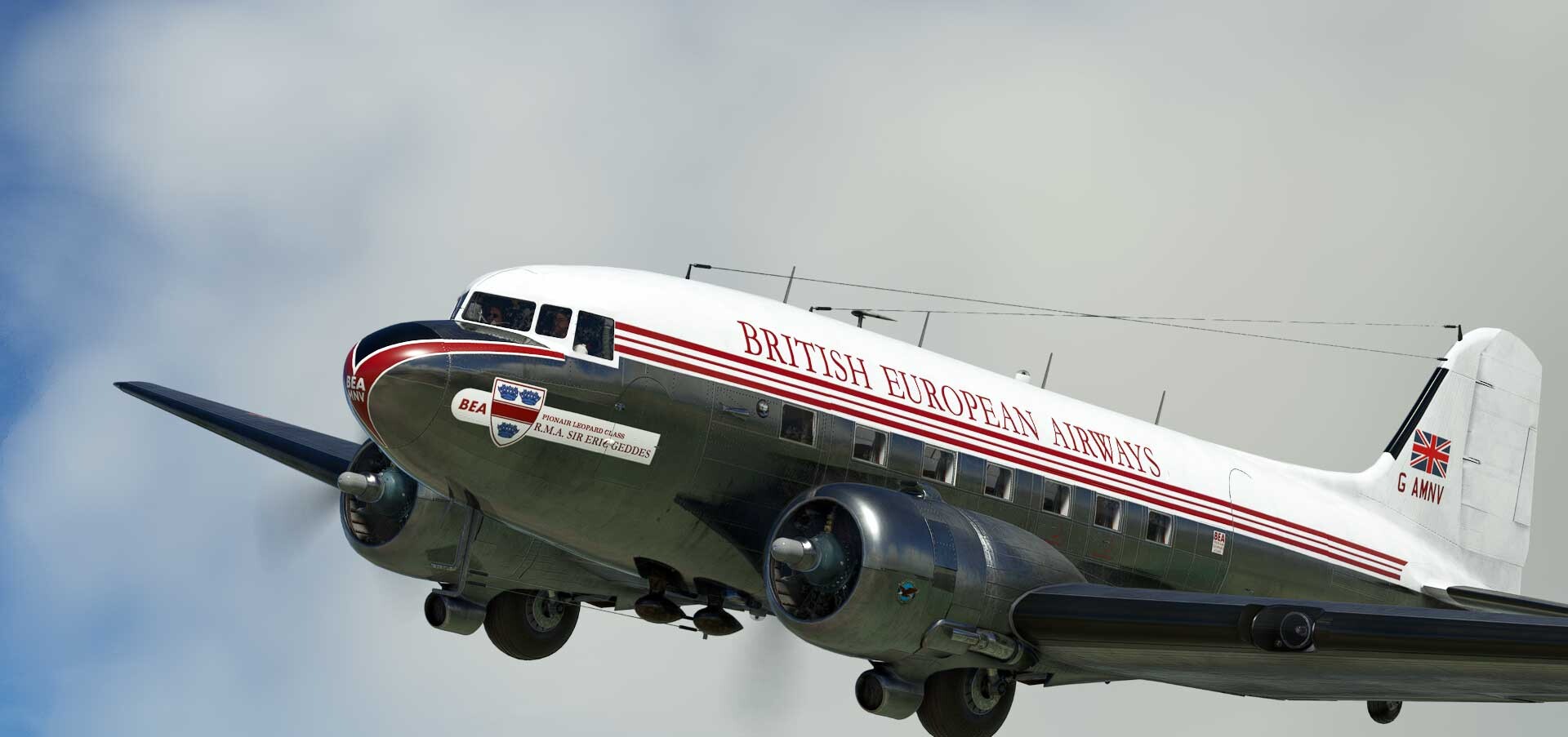 DC-3 British European Airways