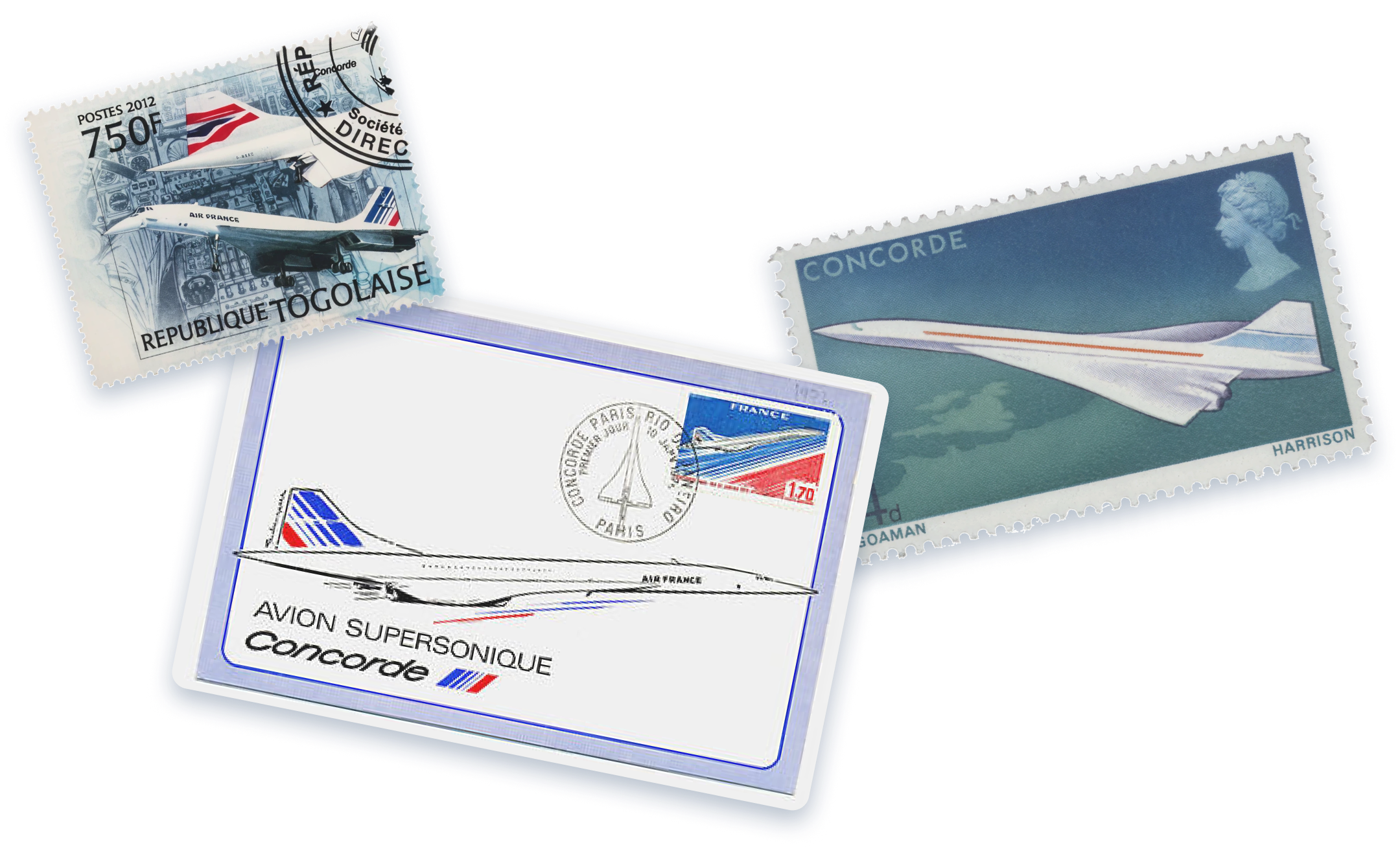 Concorde postmarks