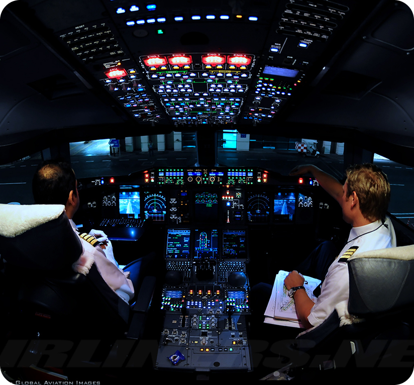 Cockpit A380