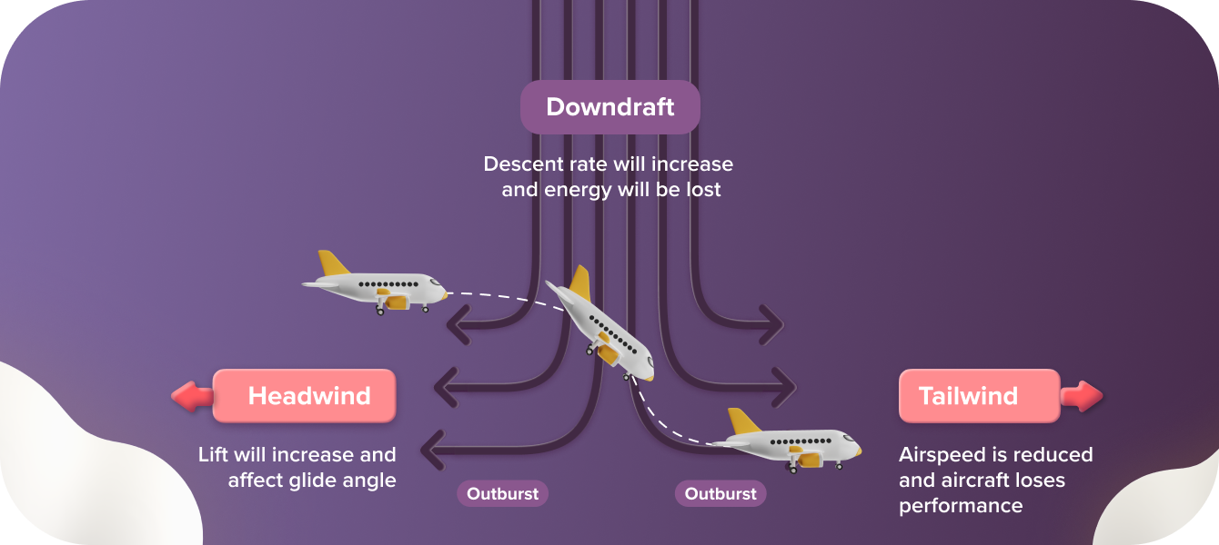 Flying Through a Microburst