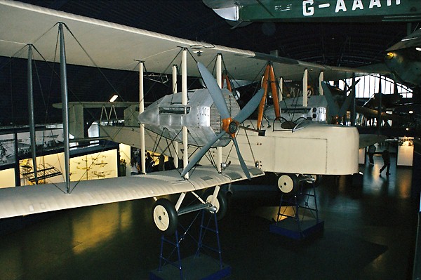 Vickers Vimy in Science Museum London