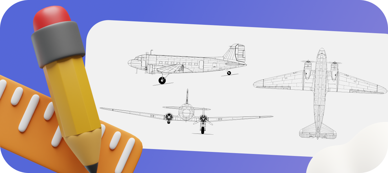 Douglas DC-3 Blueprint